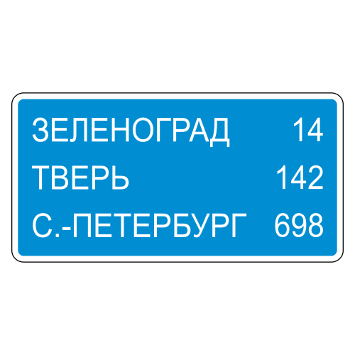 6.12 Указатель расстояний