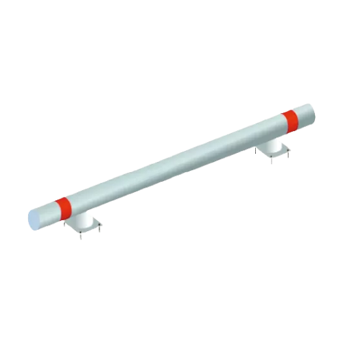 Колесоотбойник металлический усиленный на пластинах КУ-4 1000 мм