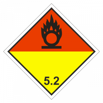 Знак опасности. Класс 5.1. Органические пероксиды