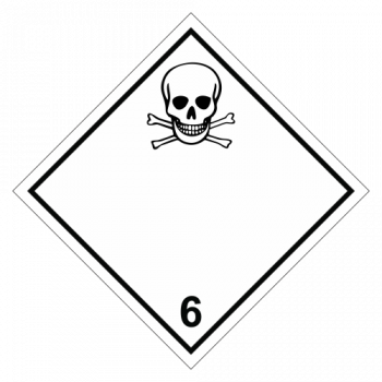 Знак опасности. Класс 6.1. Токсичные вещества